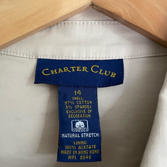 Short Trench Coat by Charter Club - Picture 4 of 6